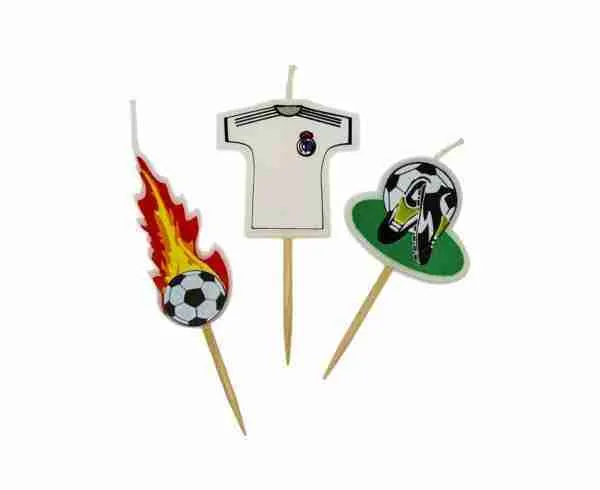 Velas de Futbol Real Madrid