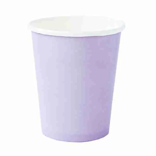 Vaso de Cartón Lila
