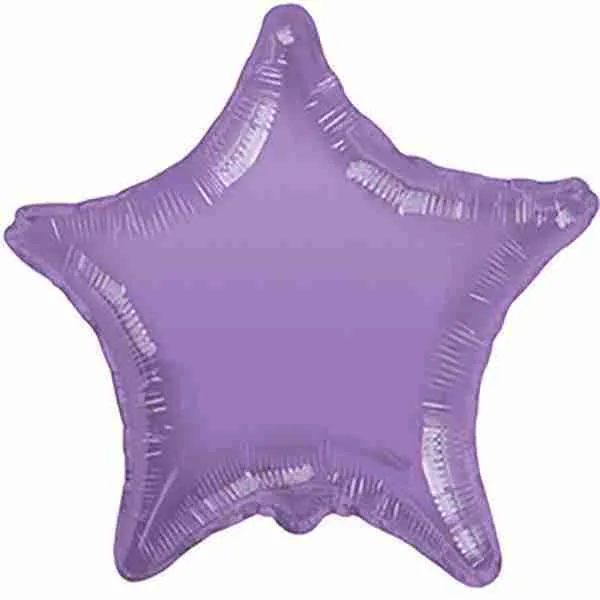 Globo Mylar Mini Estrella Lila 9″